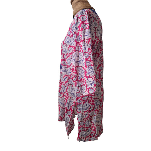 Roberta Roller Rabbit Embroidered Kurta Tunic Mini Dress size S - Picture 4 of 7